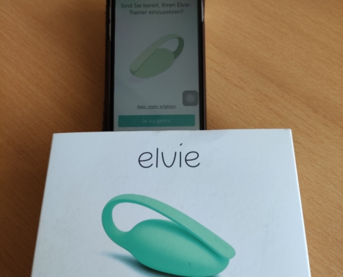 Beckenbodentrainer elvie mit Biofeedback APP